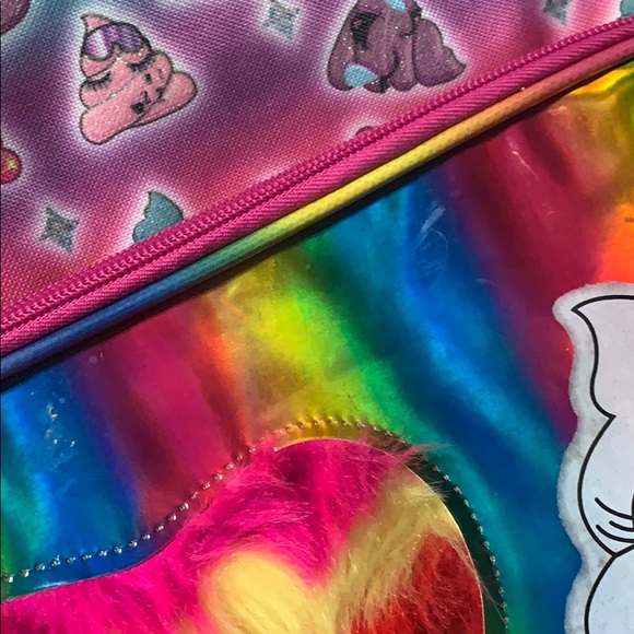 Fast Forward Accessories Fast Forward Rainbow Poop Emojis Kids Backpack Poshmark